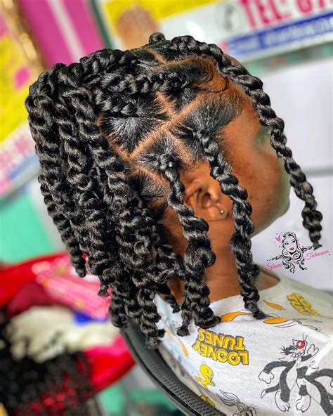 passion twist hairstyle for kids